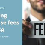 Banner about Driving license fees in KSA
